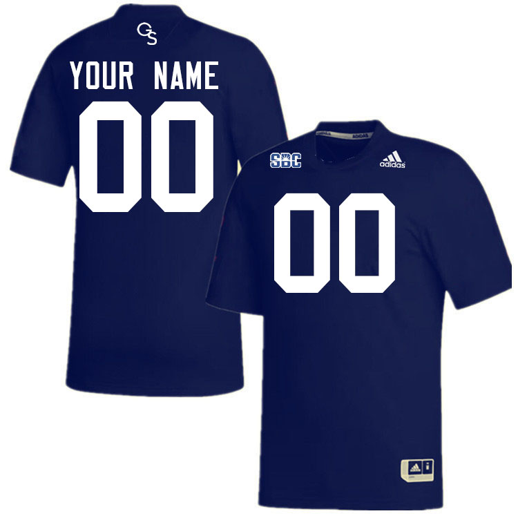 Custom Georgia Southern Eagles Name And Number College Football Jerseys Stitched-Navy